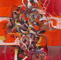 Center Of Gravity by Zio Ziegler contemporary artwork painting