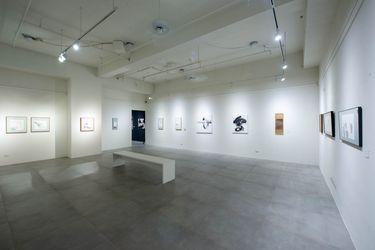 Exhibition view: Hsu Hui-Chih, Cross the seas of ink 墨海行舟, Liang Gallery, Taipei (2 August–23 October 2022). Courtesy Liang Gallery.