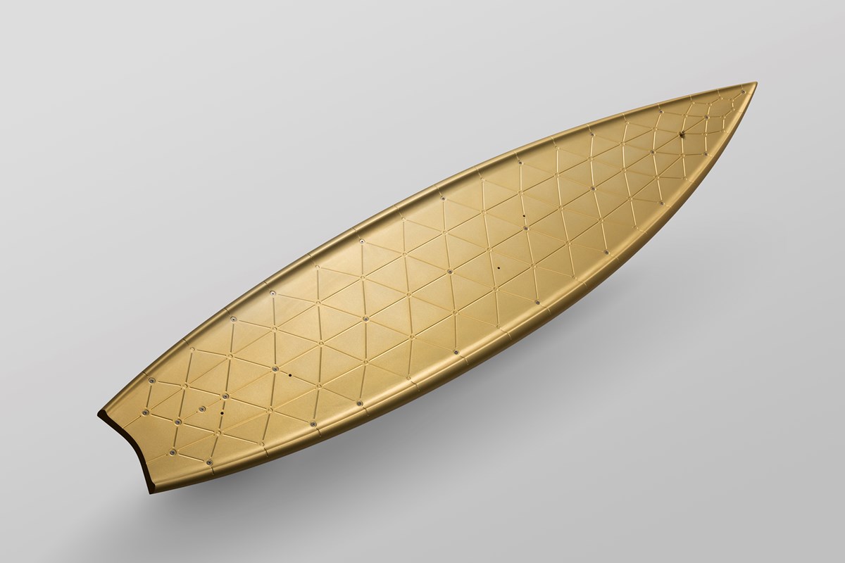Gold Surfboard by Marc Newson Ocula