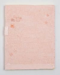 Untitled (pink) by Louise Gresswell contemporary artwork painting, works on paper