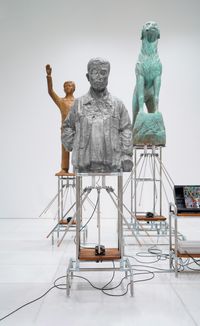 Active Statue: Jeon Tae Il by Beak Jungki contemporary artwork painting, works on paper, sculpture, photography, print