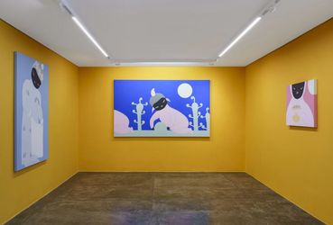 Exhibition view: Asuka Anastacia Ogwa, Melinha, Galeria Nara Roesler, São Paulo, (23 March–11 May 2024). Courtesy Galeria Nara Roesler.