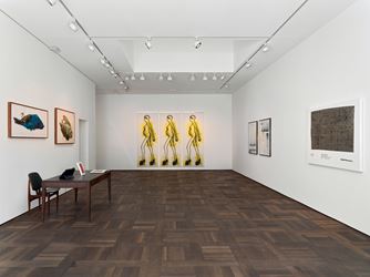 Exhibition view: Group Exhibition, Material Actions, Hauser & Wirth, St. Moritz (7 July–8 September 2019). © The artist / estate. Courtesy the artist / estate and Hauser & Wirth.