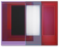 Three Bars, Two Blocks by Patrick Wilson contemporary artwork painting