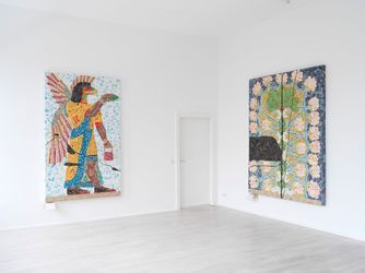 Exhibition view: Michael Rakowitz, The Ballad of Special Ops Cody and other stories, Barbara Wien, Berlin (8 September–17 November 2018). Courtesy Barbara