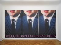 Speeches by Dave McKenzie contemporary artwork print