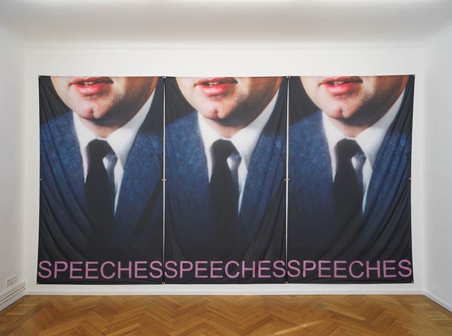 Speeches by Dave McKenzie contemporary artwork