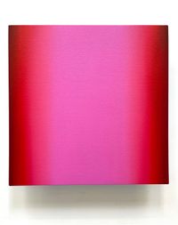 Red Magenta, Rise Series by Ruth Pastine contemporary artwork painting, works on paper, sculpture