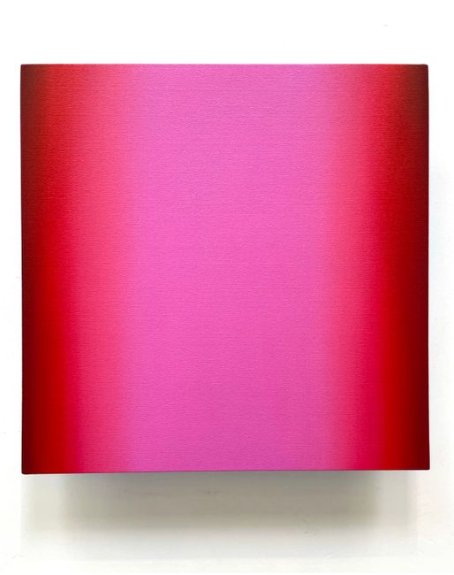 Red Magenta, Rise Series by Ruth Pastine contemporary artwork