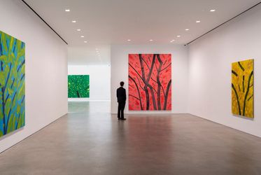 Exhibition view: Alex Katz, Gladstone Gallery, New York (8 November 2023–6 January 2024). Courtesy the artist and Gladstone Gallery. Photo: David Regen.