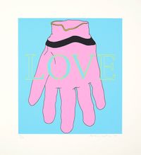 Love/Glove by Michael Craig-Martin contemporary artwork print