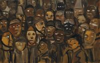 Crowd (No.2) by Duan Zhengqu contemporary artwork painting