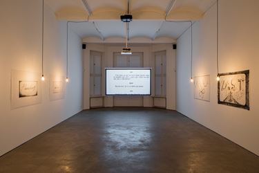 Exhibition view, David Lamelas, Sprüth Magers, Berlin, January 29 - April 02, 2016