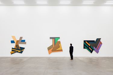 Exhibition view, Frank Stella, Sprüth Magers, Berlin, July 8 - September 3, 2016 © 2016 Frank Stella / Artists Rights Society (ARS), New York 