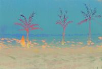 The Beach by Yu Ya-Lan contemporary artwork print