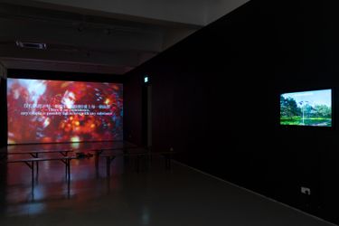 Exhibition viewL Chen Xiaoyun, Shifting Times, Moving Images, ShanghART, Singapore (19 June–15 July 2021). Courtesy ShanghART.