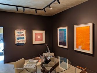 Exhibition view: Group Exhibition, Summer Group Show, Sundaram Tagore Gallery, Madison Avenue, New York (25 July–30 August 2019). Courtesy Sundaram Tagore Gallery.