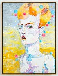 it was very light, may i be very light by Del Kathryn Barton contemporary artwork painting