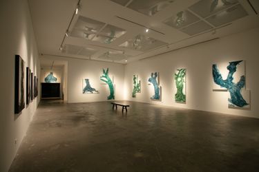 Exhibition view: Elaine Navas, What Did The Tree Learn From The Earth To Be Able To Talk With The Sky, Silverlens, Manila (30 June–30 July 2022). Courtesy Silverlens.