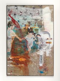 TBC - Piece Painting (denzel) by Mandy El-Sayegh contemporary artwork mixed media