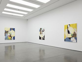 Exhibition view: Magnus Plessen, Hope Love Helium, White Cube, London (5 November 2021–8 January 2022). Courtesy White Cube.