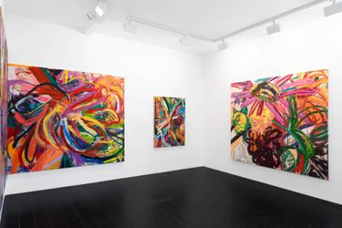 Exhibition View: Rose Electra Harris, Parade, Union Gallery, London (23 February–30 March 2024). Courtesy Union Gallery.