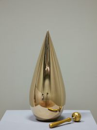 E-Flat (bell bronze serie) by Harmen Brethouwer contemporary artwork sculpture