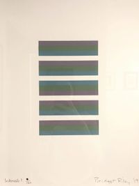 Intervals 1 by Bridget Riley contemporary artwork painting, print