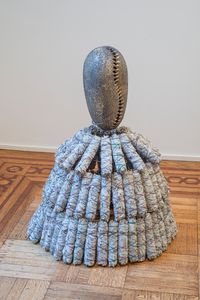Cowrie (Sage) by Simone Leigh contemporary artwork sculpture, ceramics