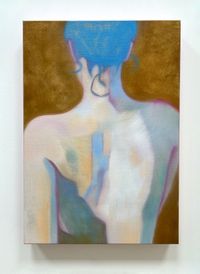 Dos Blanc by Inès Longevial contemporary artwork painting