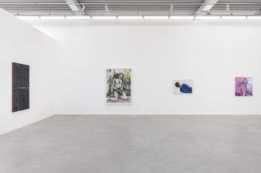 Exhibition view: Group Exhibition, Resting Point of Accommodation Organized with Bill Powers, Almine Rech, Brussels (21 April–28 May 2021). Courtesy Almine Rech.