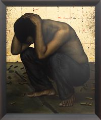 Ombrophobia by Leslie de Chavez contemporary artwork painting