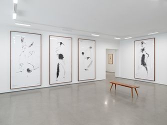 Exhibition view: Elizabeth Ibarra, Dancing in a Black Hole, Simchowitz, Los Angeles (12 March–2 April 2022). Courtesy Simchowitz.