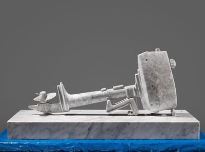 Alex Seton Wins Sovereign Asian Art Prize With Marble Boat Engine