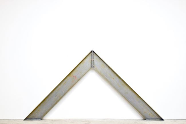 Untitled Steel Beams (2 parts) by Kaz Oshiro contemporary artwork