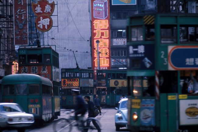 Sheung Wan Street Scene, Hong Kong by Greg Girard contemporary artwork