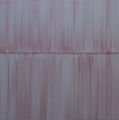 Grey Veil Painting on Red 5 by Sylke Von Gaza contemporary artwork 1