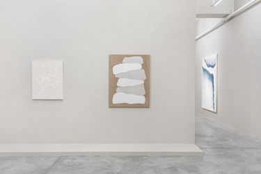 Exhibition view of Kwon Young-Woo: Gestures in Hanji, Tina Kim Gallery, New York (March 24–April 30, 2022). Courtesy of the artist's estate and Tina Kim Gallery. Photo © Hyunjung Rhee