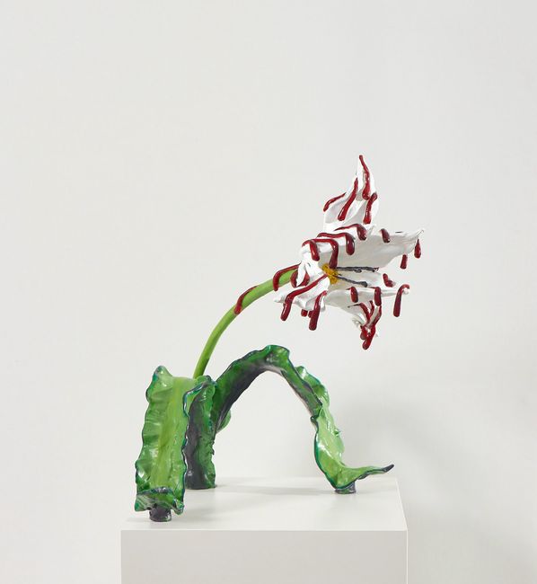 Tulip Gone Viral (The Covid Diaries Series) by Valerie Hegarty contemporary artwork