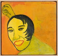 Vive le vent by Trần Trọng Vũ contemporary artwork painting, works on paper