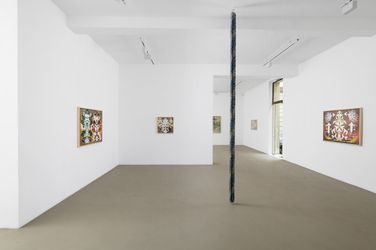 Exhibition view: Haegue Yang, Mesmerizing Mesh – Paper Leap and Resonating Habitat, Galerie Chantal Crousel, Paris (18 October–3 December 2022). Courtesy Galerie Chantal Crousel.