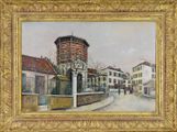 Place Jean-Baptiste-Clément by Maurice Utrillo contemporary artwork 2