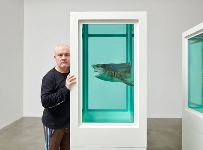 Damien deals hirst artwork