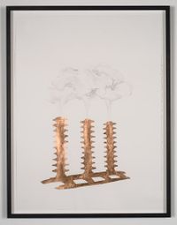 Marine Cloud Brightening Vessel by Caroline Rothwell contemporary artwork works on paper