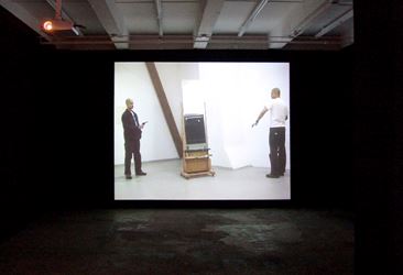 Exhibition view: Group Exhibition, First Left, Second Right, Thomas Erben Gallery, New York (18 December 2007–2 February 2008). Courtesy Thomas Erben Gallery. 
