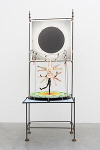 De Kosmogonoloog (maquette voor de dansvloer) by Patrick Van Caeckenbergh contemporary artwork sculpture