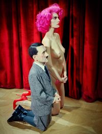 Him (after Cattelan) by Miles Aldridge contemporary artwork photography