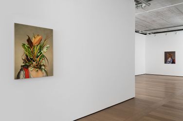 Exhibition view: Ewa Juszkiewicz, The Grass divides as with a Comb, Almine Rech, London (18 June–31 July 2020). Courtesy the Artist and Almine Rech. Photo: Melissa Castro Duarte.