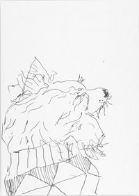 Work No. 1867 Jimmy by Martin Creed contemporary artwork drawing