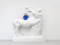 Gazing Ball (Centaur and Lapith Maiden) by Jeff Koons contemporary artwork sculpture